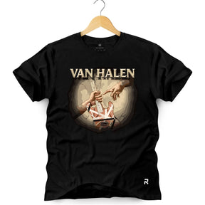 Camiseta Masculina Van Halen - Clube Rock - P - Preta -