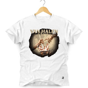 Camiseta Masculina Van Halen - Clube Rock - P - Branca -